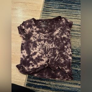 Tie dye American eagle tshirt